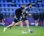 2 December 2019; Rob Kearney, left, and Robbie Henshaw during Leinster Rugby squad training at Energia Park in Donnybrook, Dublin. Photo by Ramsey Cardy/Sportsfile