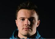 2 December 2019; Jacob Stockdale poses for a portrait following an Ulster Rugby press conference at Kingspan Stadium in Belfast. Photo by Oliver McVeigh/Sportsfile