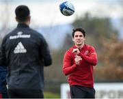 3 December 2019; Joey Carbery during a Munster Rugby squad training at University of Limerick in Limerick. Photo by Matt Browne/Sportsfile