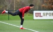 3 December 2019; Joey Carbery during a Munster Rugby squad training at University of Limerick in Limerick. Photo by Matt Browne/Sportsfile