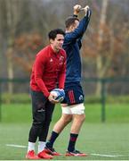 3 December 2019; Joey Carbery during a Munster Rugby squad training at University of Limerick in Limerick. Photo by Matt Browne/Sportsfile