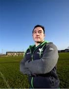 4 December 2019; Denis Buckley poses for a portrait following a Connacht Rugby press conference at the Sportsground in Galway. Photo by David Fitzgerald/Sportsfile