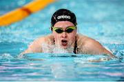 4 December 2019; Amelia Kane of Ireland competing in the heats of the Women's 400m Individual Medley during Day One of the European Short Course Swimming Championships 2019 at Tollcross International Swimming Centre in Glasgow, Scotland. Photo by Sportsfile