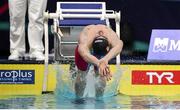 4 December 2019; Conor Ferguson of Ireland competing in the Men's 200m Backstroke during Day One of the European Short Course Swimming Championships 2019 at Tollcross International Swimming Centre in Glasgow, Scotland. Photo by Sportsfile