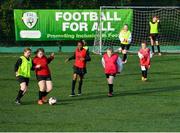 4 December 2019; A view of action during the FAI Getting Girls Active Programme at Crumlin United, Windmill Road, Dublin. Photo by Seb Daly/Sportsfile