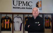 5 December 2019; Nine times All-Ireland hurling medal winner for Kilkenny Noel Skehan poses for a portrait at the official announcement of UPMC’s ten-year naming right partnership with Kilkenny GAA that sees the home of Kilkenny GAA renamed UPMC Nowlan Park. This announcement complements UPMC’s association with the GAA / GPA as official healthcare partner to Gaelic players, the established National Concussion Symposium and the UPMC Concussion Network, the first nationwide network established for concussion diagnosis and care. UPMC is the main sponsor of the Waterford IT Vikings GAA Club and headline sponsor of the 2020 UPMC Ashbourne Cup Weekend. Photo by Sam Barnes/Sportsfile