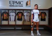 5 December 2019; Kilkenny camogie player Katie Power poses for a portrait at the official announcement of UPMC’s ten-year naming right partnership with Kilkenny GAA that sees the home of Kilkenny GAA renamed UPMC Nowlan Park. This announcement complements UPMC’s association with the GAA / GPA as official healthcare partner to Gaelic players, the established National Concussion Symposium and the UPMC Concussion Network, the first nationwide network established for concussion diagnosis and care. UPMC is the main sponsor of the Waterford United IT Vikings GAA Club and headline sponsor of the 2020 UPMC Ashbourne Cup Weekend. Photo by Sam Barnes/Sportsfile