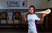 5 December 2019; Kilkenny camogie player Katie Power poses for a portrait at the official announcement of UPMC’s ten-year naming right partnership with Kilkenny GAA that sees the home of Kilkenny GAA renamed UPMC Nowlan Park. This announcement complements UPMC’s association with the GAA / GPA as official healthcare partner to Gaelic players, the established National Concussion Symposium and the UPMC Concussion Network, the first nationwide network established for concussion diagnosis and care. UPMC is the main sponsor of the Waterford United IT Vikings GAA Club and headline sponsor of the 2020 UPMC Ashbourne Cup Weekend. Photo by Sam Barnes/Sportsfile