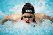 6 December 2019; Amelia Kane of Ireland competes in the heats of the Women's 200m Butterfly during day three of the European Short Course Swimming Championships 2019 at Tollcross International Swimming Centre in Glasgow, Scotland. Photo by Joseph Kleindl/Sportsfile