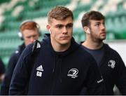 7 December 2019; Garry Ringrose of Leinster arrives before the Heineken Champions Cup Pool 1 Round 3 match between Northampton Saints and Leinster at Franklins Gardens in Northampton, England. Photo by Ramsey Cardy/Sportsfile
