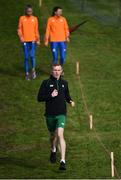 7 December 2019; Sean Tobin of Ireland ahead of the start of the European Cross Country Championships 2019 at Bela Vista Park in Lisbon, Portugal. Photo by Sam Barnes/Sportsfile