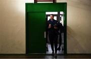 7 December 2019; Laois manager Micheál Quirke arrives prior to the 2020 O'Byrne Cup Round 1 match between Laois and Offaly at McCann Park in Portarlington, Co Laois. Photo by Harry Murphy/Sportsfile