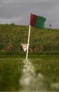 7 December 2019; The end line is seen prior to the 2020 O'Byrne Cup Round 1 match between Laois and Offaly at McCann Park in Portarlington, Co Laois. Photo by Harry Murphy/Sportsfile