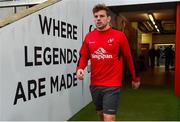 7 December 2019; Jordi Murphy of Ulster before the Heineken Champions Cup Pool 3 Round 3 match between Ulster and Harlequins at Kingspan Stadium in Belfast. Photo by Oliver McVeigh/Sportsfile