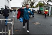 7 December 2019; Craig Gilroy of Ulster arrive before the Heineken Champions Cup Pool 3 Round 3 match between Ulster and Harlequins at Kingspan Stadium in Belfast. Photo by Oliver McVeigh/Sportsfile
