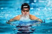 7 December 2019; Molly Mayne of Ireland competes in the heats of the Women's 200m Individual Medley during day four of the European Short Course Swimming Championships 2019 at Tollcross International Swimming Centre in Glasgow, Scotland. Photo by Joseph Kleindl/Sportsfile