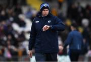 7 December 2019; Laois manager Micheál Quirke during the 2020 O'Byrne Cup Round 1 match between Laois and Offaly at McCann Park in Portarlington, Co Laois. Photo by Harry Murphy/Sportsfile