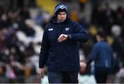 7 December 2019; Laois manager Micheál Quirke during the 2020 O'Byrne Cup Round 1 match between Laois and Offaly at McCann Park in Portarlington, Co Laois. Photo by Harry Murphy/Sportsfile