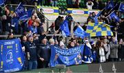 7 December 2019; Leinster supporters following the Heineken Champions Cup Pool 1 Round 3 match between Northampton Saints and Leinster at Franklins Gardens in Northampton, England. Photo by Ramsey Cardy/Sportsfile