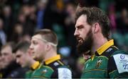 7 December 2019; Tom Wood of Northampton Saints following the Heineken Champions Cup Pool 1 Round 3 match between Northampton Saints and Leinster at Franklins Gardens in Northampton, England. Photo by Ramsey Cardy/Sportsfile