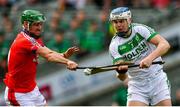 17 March 2019; TJ Reid of Ballyhale Shamrocks in action against David Burke of St Thomas' during the AIB GAA Hurling All-Ireland Senior Club Championship Final match between Ballyhale Shamrocks and St Thomas' at Croke Park in Dublin. Photo by Piaras Ó Mídheach/Sportsfile