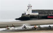 25 August 2019; Action during the Balbriggan Beach Race at Balbriggan beach in Balbriggan, Dublin. The the last official beach race to be held in the Republic of Ireland took place on Portmarnock beach in the early 1930's. Photo by Ramsey Cardy/Sportsfile