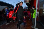 7 December 2019; Chris Farrell of Munster arrives prior to the Heineken Champions Cup Pool 4 Round 3 match between Munster and Saracens at Thomond Park in Limerick. Photo by Brendan Moran/Sportsfile