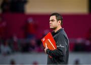 7 December 2019; Munster head coach Johann van Graan prior to the Heineken Champions Cup Pool 4 Round 3 match between Munster and Saracens at Thomond Park in Limerick. Photo by Seb Daly/Sportsfile