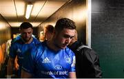 7 December 2019; Jordan Larmour of Leinster ahead of the Heineken Champions Cup Pool 1 Round 3 match between Northampton Saints and Leinster at Franklins Gardens in Northampton, England. Photo by Ramsey Cardy/Sportsfile