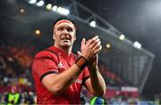7 December 2019; Billy Holland of Munster acknowledges supporters after the Heineken Champions Cup Pool 4 Round 3 match between Munster and Saracens at Thomond Park in Limerick. Photo by Brendan Moran/Sportsfile