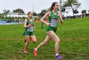 8 December 2019; Aoife O'Cuill, right, and Sarah Kelly of Ireland competing in the Women's U20 event competing during the European Cross Country Championships 2019 at Bela Vista Park in Lisbon, Portugal. Photo by Sam Barnes/Sportsfile