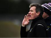 7 December 2019; Westmeath manager Jack Cooney during the 2020 O'Byrne Cup Round 1 match between Wexford and Westmeath at St. Patrick's Park in Enniscorthy, Wexford. Photo by Ray McManus/Sportsfile