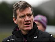 7 December 2019; Westmeath manager Jack Cooney during the 2020 O'Byrne Cup Round 1 match between Wexford and Westmeath at St. Patrick's Park in Enniscorthy, Wexford. Photo by Ray McManus/Sportsfile