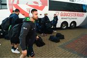 8 December 2019; Caolin Blade of Connacht arrives ahead of the Heineken Champions Cup Pool 5 Round 3 match between Gloucester and Connacht at Kingsholm Stadium in Gloucester, England. Photo by Ramsey Cardy/Sportsfile