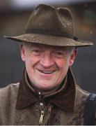 8 December 2019; Willie Mullins after sending out Min to win the the John Durkan Memorial Punchestown Steeplechase at Punchestown Racecourse in Kildare. Photo by Harry Murphy/Sportsfile