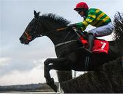 8 December 2019; Princely Conn, with Hugh Morgan up, jump the second to last during the Join The Best Club In Town Punchestown Members Handicap Steeplechase at Punchestown Racecourse in Kildare. Photo by Harry Murphy/Sportsfile