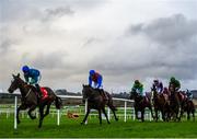 8 December 2019; A general view of runners and riders during the Join The Best Club In Town Punchestown Members Handicap Steeplechase at Punchestown Racecourse in Kildare. Photo by Harry Murphy/Sportsfile