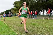 8 December 2019; Fionnuala Ross of Ireland competing in the Senior Women's event during the European Cross Country Championships 2019 at Bela Vista Park in Lisbon, Portugal. Photo by Sam Barnes/Sportsfile