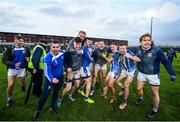 8 December 2019; Ballyboden St Endas players celebrate following the AIB Leinster GAA Football Senior Club Championship Final between Eire Óg Carlow and Ballyboden St. Enda's GAA at MW Hire O'Moore Park in Portlaoise, Co. Laois. Photo by David Fitzgerald/Sportsfile