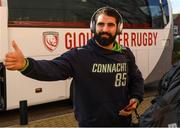 8 December 2019; Peter McCabe of Connacht ahead of the Heineken Champions Cup Pool 5 Round 3 match between Gloucester and Connacht at Kingsholm Stadium in Gloucester, England. Photo by Ramsey Cardy/Sportsfile