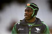 8 December 2019; Niyi Adeolokun of Connacht ahead of the Heineken Champions Cup Pool 5 Round 3 match between Gloucester and Connacht at Kingsholm Stadium in Gloucester, England. Photo by Ramsey Cardy/Sportsfile