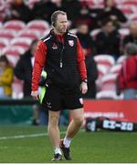 8 December 2019; Gloucester Head of Performance Dan Tobin ahead of the Heineken Champions Cup Pool 5 Round 3 match between Gloucester and Connacht at Kingsholm Stadium in Gloucester, England. Photo by Ramsey Cardy/Sportsfile