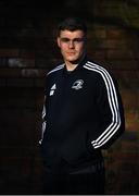 9 December 2019; Garry Ringrose poses for a portrait at a Leinster Rugby Press Conference at Leinster Rugby Headquarters in Belfield, Dublin. Photo by Ramsey Cardy/Sportsfile