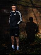 9 December 2019; Garry Ringrose poses for a portrait at a Leinster Rugby Press Conference at Leinster Rugby Headquarters in Belfield, Dublin. Photo by Ramsey Cardy/Sportsfile
