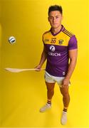 9 December 2019; Zurich begin sponsorship of Wexford GAA with launch of new jersey. Pictured is Wexford hurler Lee Chin at Zurich Insurance in Drinagh, Co. Wexford. Photo by Eóin Noonan/Sportsfile