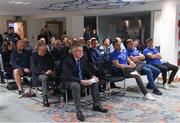 9 December 2019; A general view during the 2020 Bank of Ireland Leinster Rugby Schools Cup First Round Draw at Bank of Ireland in Ballsbridge, Dublin. Photo by Ramsey Cardy/Sportsfile