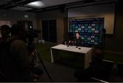 10 December 2019; Munster head coach Johann van Graan during a Munster Rugby Press Conference at University of Limerick in Limerick. Photo by Matt Browne/Sportsfile