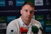 10 December 2019; Rory Scannell during a Munster Rugby Press Conference at University of Limerick in Limerick. Photo by Matt Browne/Sportsfile