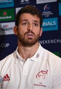 10 December 2019; Jean Kleyn during a Munster Rugby Press Conference at University of Limerick in Limerick. Photo by Matt Browne/Sportsfile