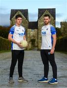 11 December 2019; TQS Integration announced their sponsorship of Waterford United GAA for 2020 at TQS Integration Systems in Lismore, Waterford. In attendance is Waterford footballers Conor Murray and Paudie Hunt.  Photo by Matt Browne/Sportsfile